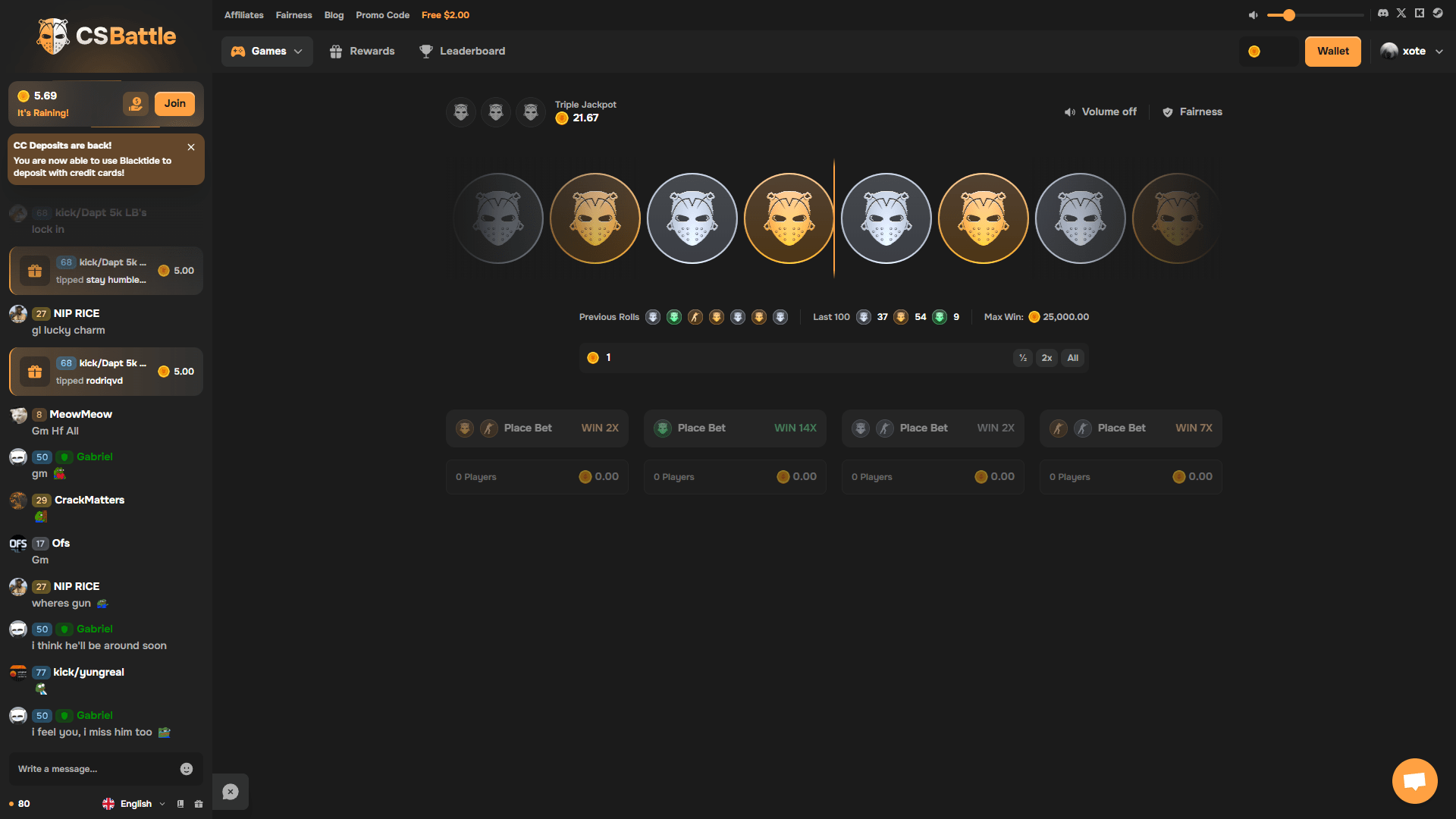 CSBattle Roulette ScreenShot