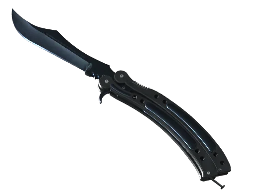Butterfly Knife | Blue Steel