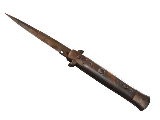 Stiletto Knife | Rust Coat (Battle-Scarred)