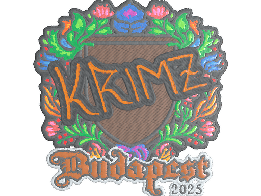 KRIMZ (Embroidered) | Budapest 2025