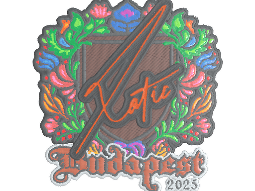 XotiC (Embroidered) | Budapest 2025