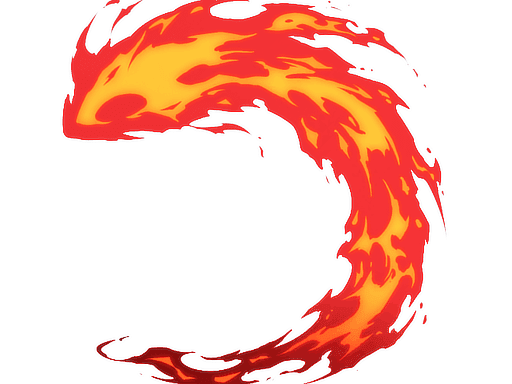 Sticker | Scorch Loop (Reverse)