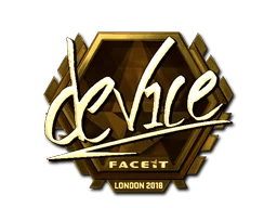 device (Gold) | London 2018