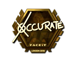 xccurate (Gold) | London 2018