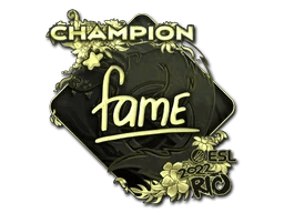 fame (Gold, Champion) | Rio 2022