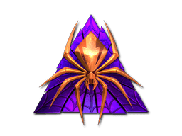 Sticker | Gold Web (Foil)