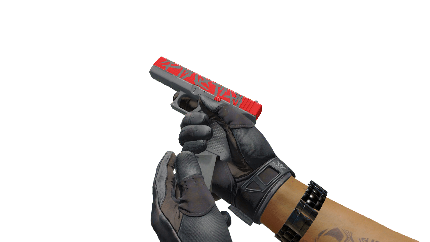 Glock-18 | Candy Apple Fluxo edition ScreenShot 3