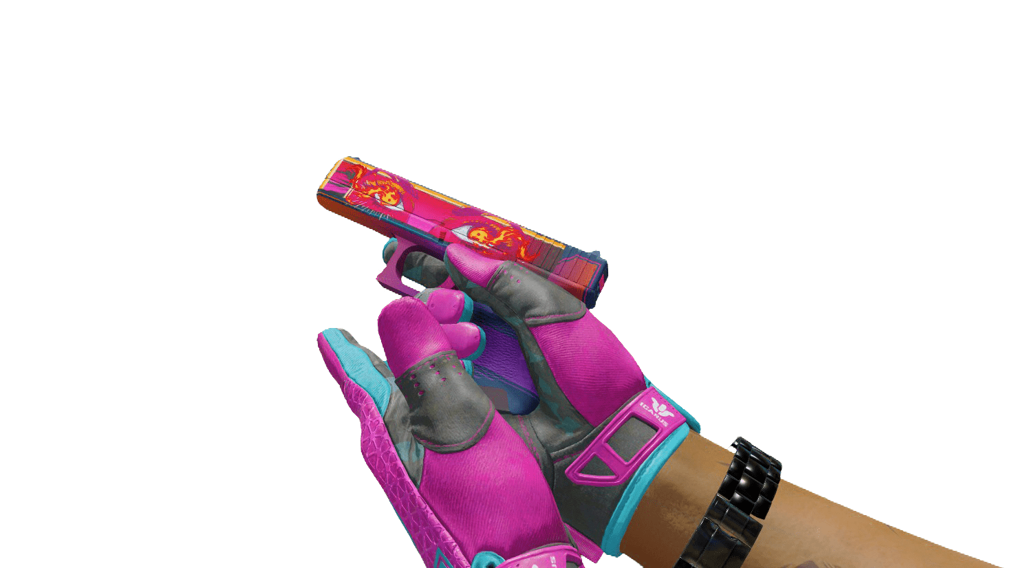 Glock-18 | Vogue Flaming Eyes ScreenShot 3