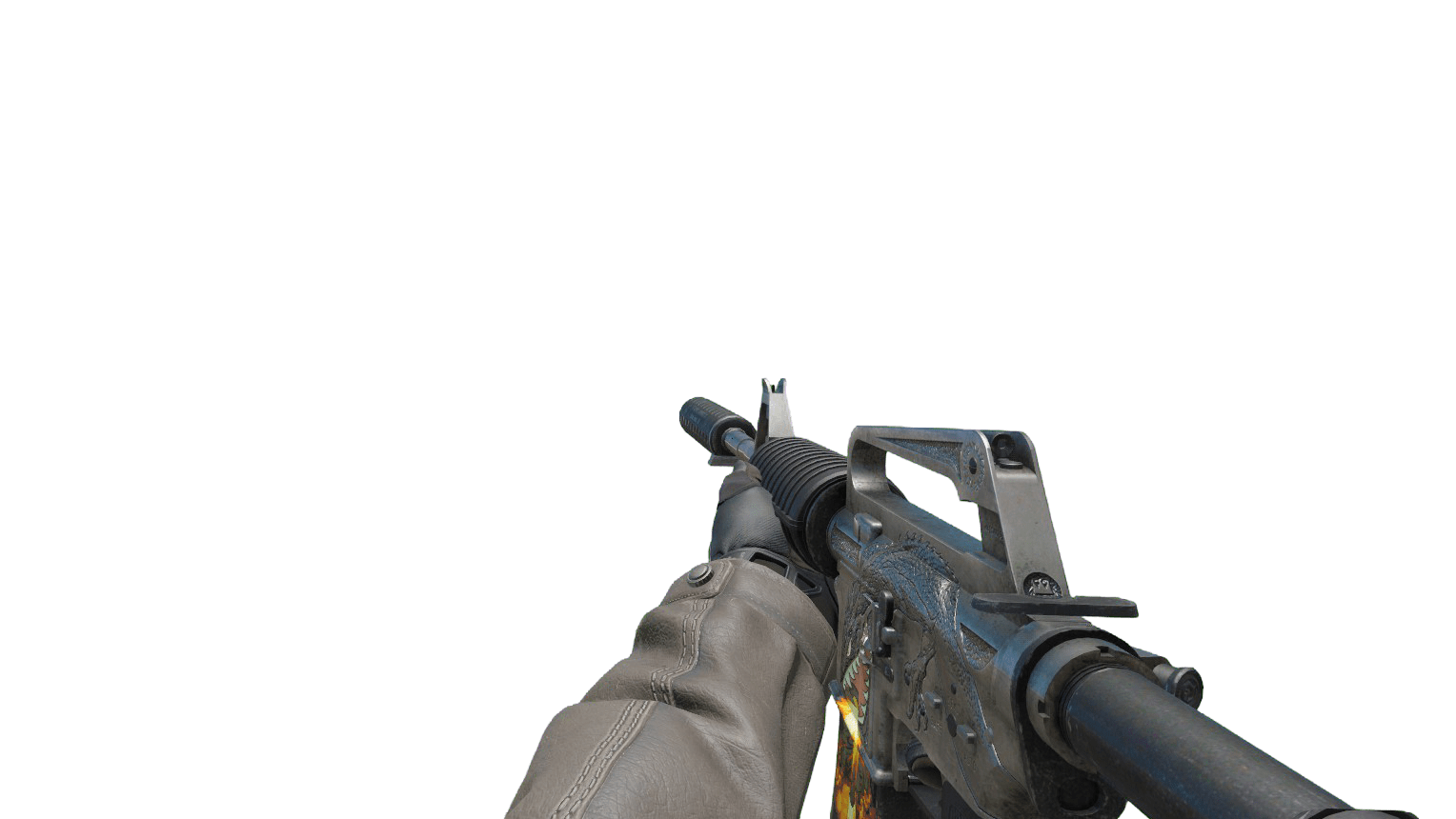 M4A1-S | Basilisk Flame ScreenShot 1