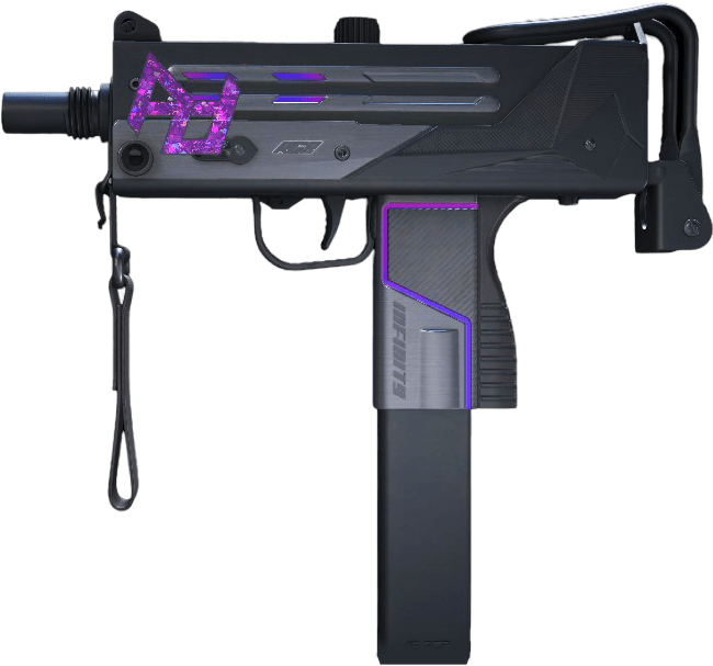 MAC-10 | Light Box Pink Line Craft Step 1