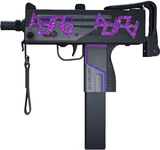 MAC-10 | Light Box Pink Line Craft Step 4