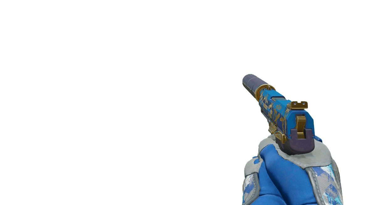 USP-S | Royal Guard Fluxo Golden ScreenShot 1