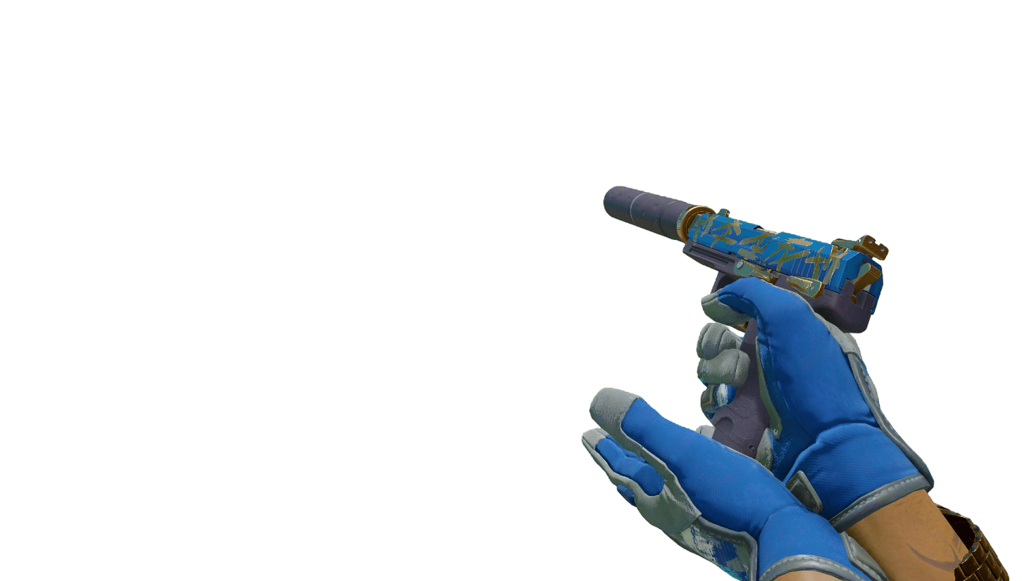 USP-S | Royal Guard Fluxo Golden ScreenShot 3