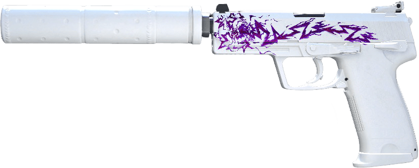 USP-S | Whiteout Purple Lightning Craft Step 4
